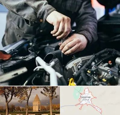 مکانیکی در تویسرکان