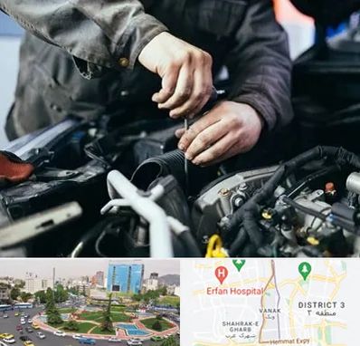 مکانیکی در ونک تهران