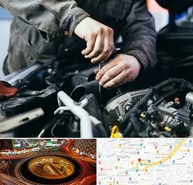 مکانیکی در میدان ولیعصر