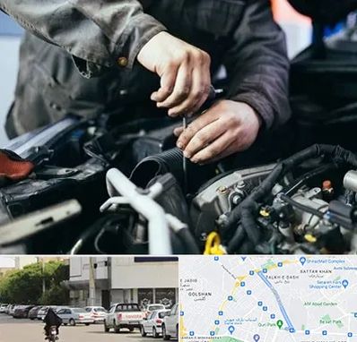 مکانیکی در قدوسی شرقی شیراز