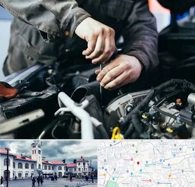 مکانیکی در میدان شهرداری رشت