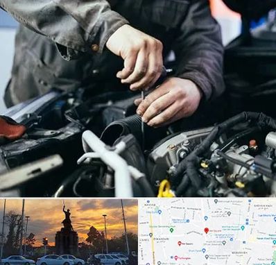 مکانیکی در میدان حر