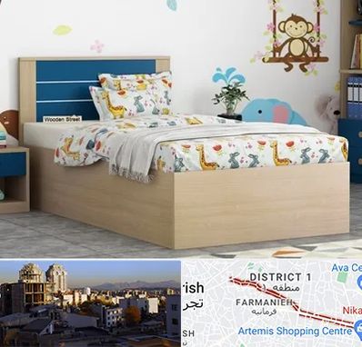 سرویس خواب کودک و نوجوان در فرمانیه 