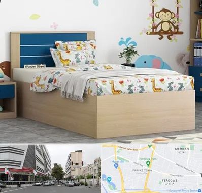 سرویس خواب کودک و نوجوان در بلوار فردوس 