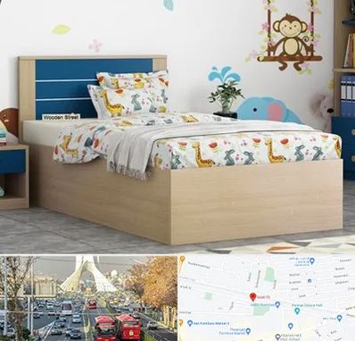 سرویس خواب کودک و نوجوان در خیابان آزادی 