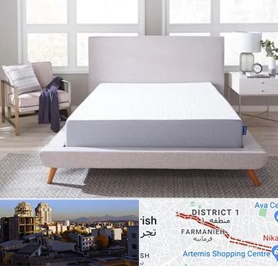 تعویض تشک کهنه با نو در فرمانیه 