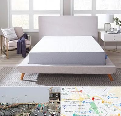 تعویض تشک کهنه با نو در بلوار توس مشهد 