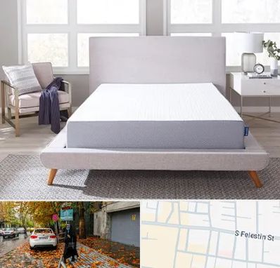 تعویض تشک کهنه با نو در خیابان فلسطین