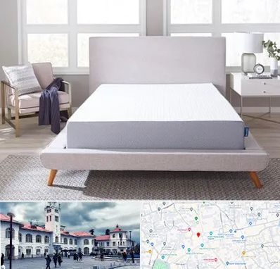 تعویض تشک کهنه با نو در میدان شهرداری رشت 