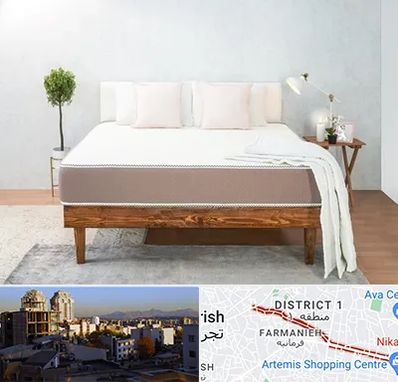 نمایندگی تشک رویال در فرمانیه 