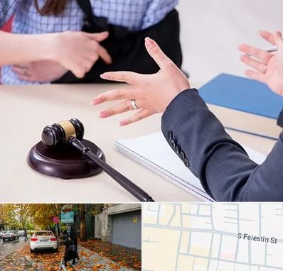 وکیل مواد مخدر در خیابان فلسطین