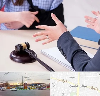 وکیل مواد مخدر در میدان خراسان