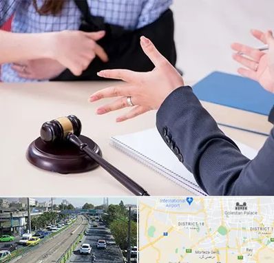 وکیل مواد مخدر در جنوب تهران 