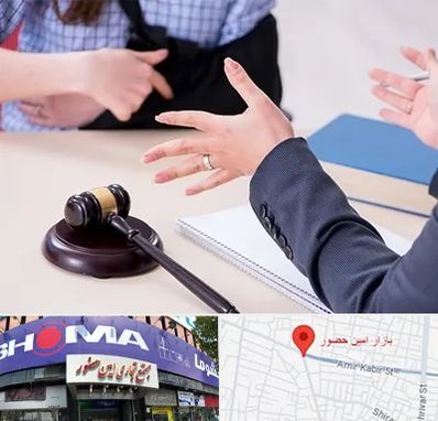 وکیل مواد مخدر در امین حضور