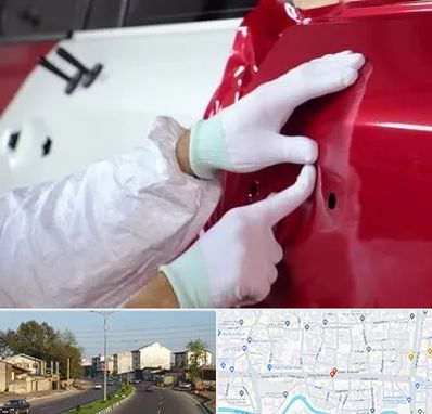 صافکاری در ضیابری رشت