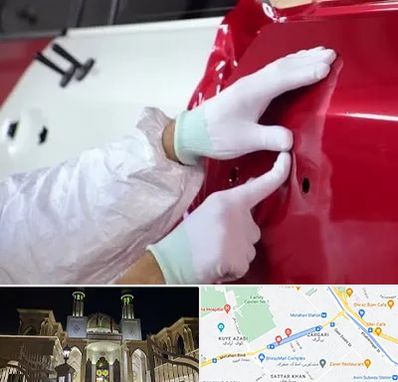 صافکاری در زرگری شیراز