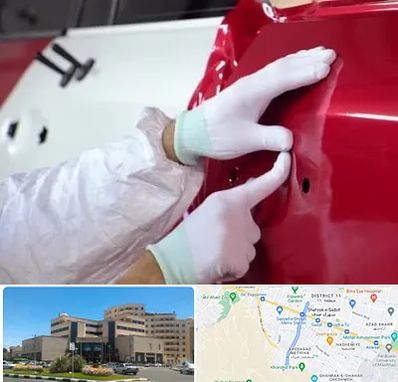 صافکاری در صیاد شیرازی مشهد