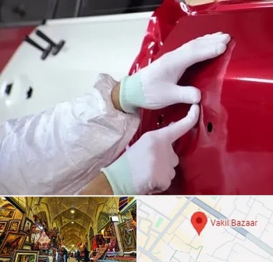 صافکاری در بازار وکیل شیراز