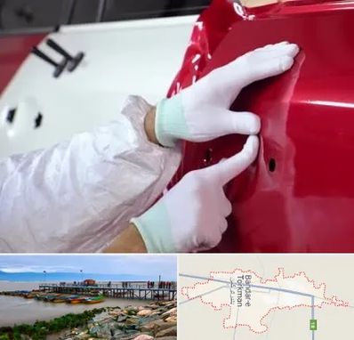 صافکاری در بندر ترکمن