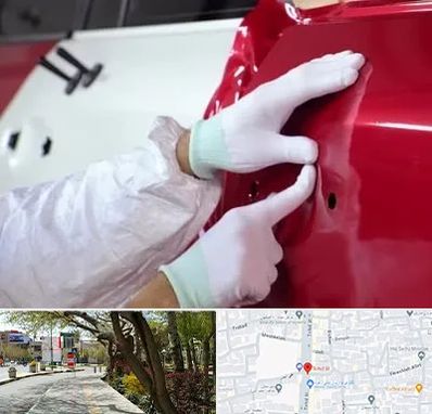 صافکاری در خیابان توحید اصفهان