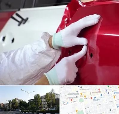 صافکاری در میدان کاج