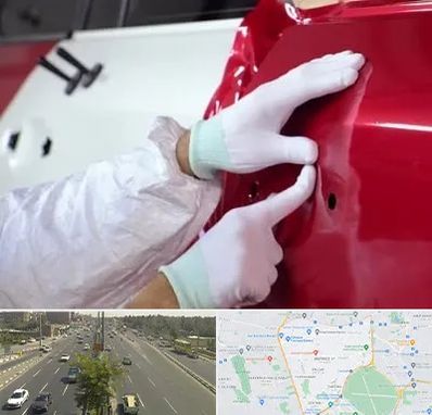 صافکاری در منطقه 17 تهران