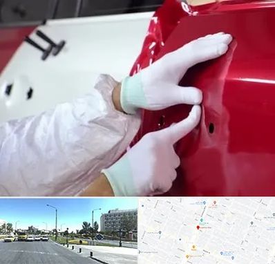 صافکاری در بلوار کلاهدوز مشهد