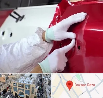 صافکاری در بازار رضا مشهد