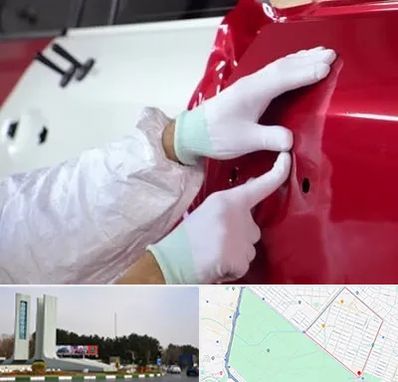 صافکاری در بلوار فلسیطین مشهد