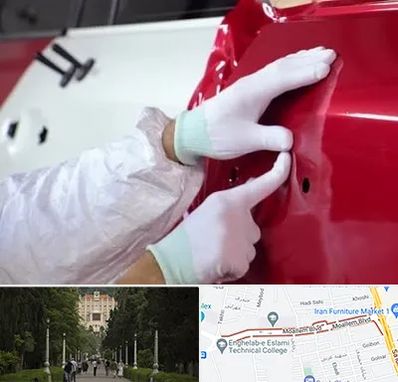 صافکاری در بلوار معلم رشت