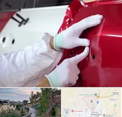 صافکاری در باغستان کرج