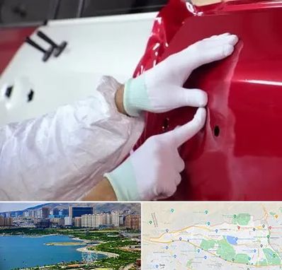 صافکاری در منطقه 22 تهران