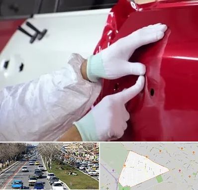 صافکاری در احمدآباد مشهد