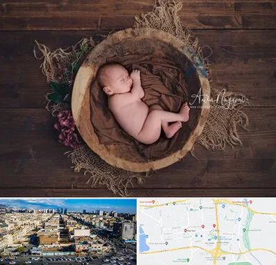 عکاسی نوزاد در شهرک راه آهن 