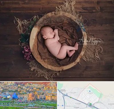 عکاسی نوزاد در رشدیه تبریز