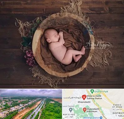 عکاسی نوزاد در قصرالدشت شیراز 