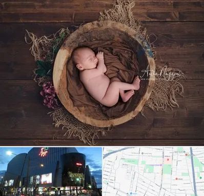 عکاسی نوزاد در بلوار اباذر