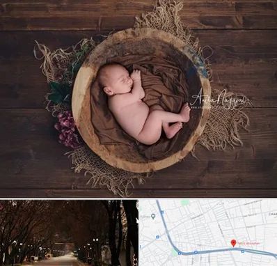 عکاسی نوزاد در ابوریحان تبریز