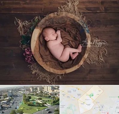 عکاسی نوزاد در کمال شهر کرج 