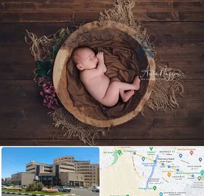 عکاسی نوزاد در صیاد شیرازی مشهد 