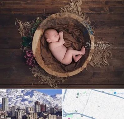 عکاسی نوزاد در ازگل