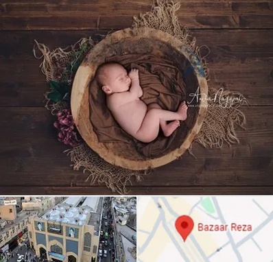 عکاسی نوزاد در بازار رضا مشهد