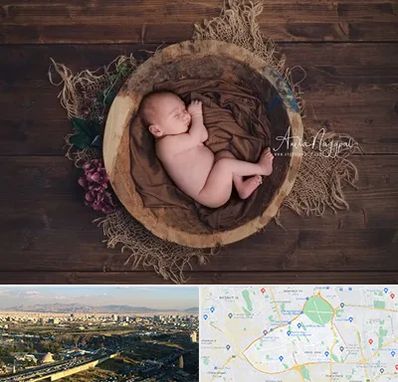 عکاسی نوزاد در منطقه 19 تهران 