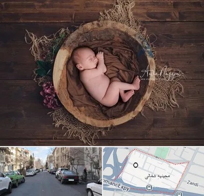 عکاسی نوزاد در مجیدیه شمالی