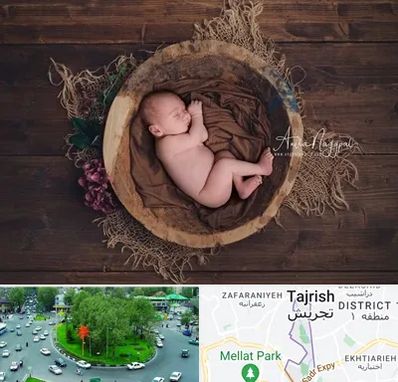 عکاسی نوزاد در تجریش 