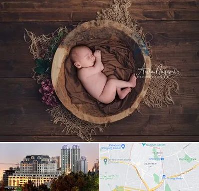 عکاسی نوزاد در فرشته 