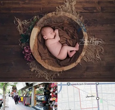 عکاسی نوزاد در سلسبیل
