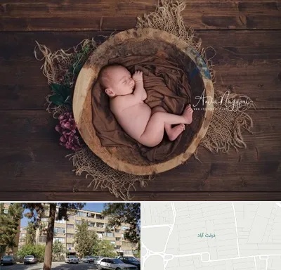 عکاسی نوزاد در دولت آباد