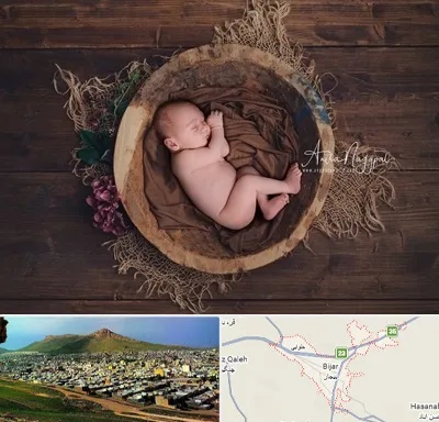 عکاسی نوزاد در بیجار
