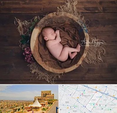 عکاسی نوزاد در هاشمیه مشهد 